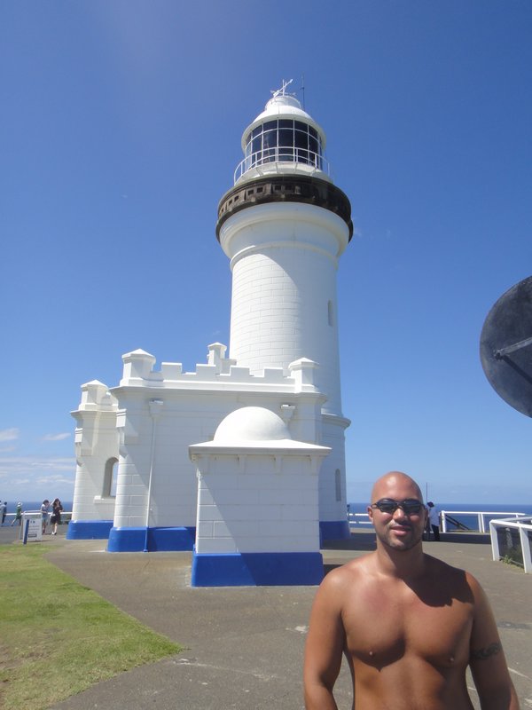 Anton at the lighthouse