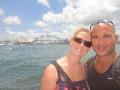 Kate and Anton with Sydney Harbour Bridge in the background