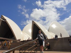 Kate at Sydney Opera House