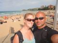 Kate and Anton at Manly Beach