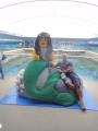 Anton and a lego mermaid