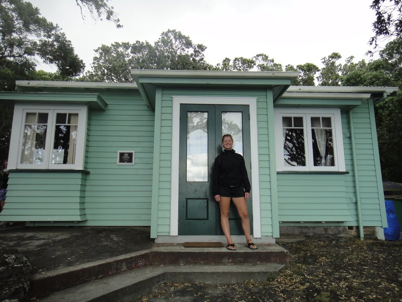 A renovated batch (holiday home) on Rangitoto Island