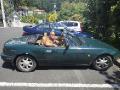 Anton with the roof down - poser!