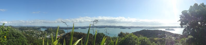 View over Russell from lookout