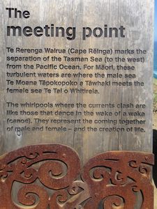 Explaining the meeting point of the Pacific Ocean and the Tasman Sea