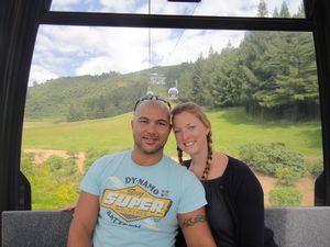 Anton and Kate on the Gondola