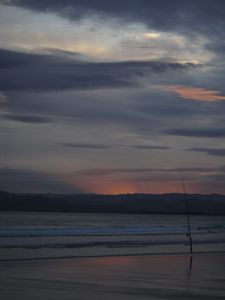 Sunset on Gisbourne Beach