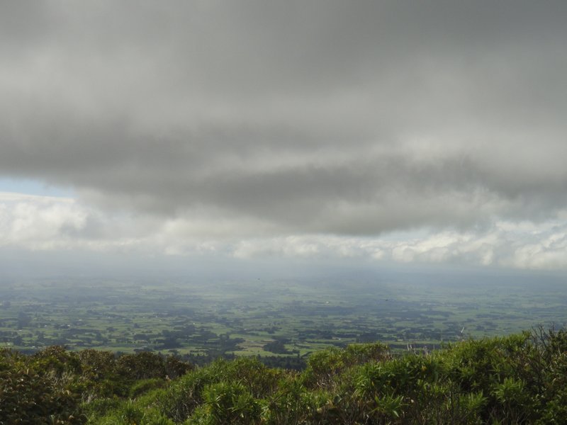 The view from Mount Taranaki