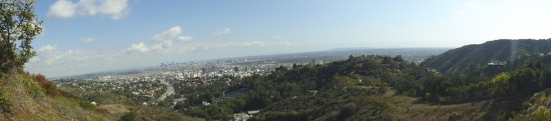 Panoramic of Hollywood