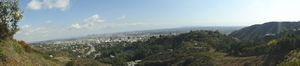 Panoramic of Hollywood