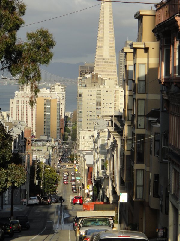 Steep streets of San Francisco