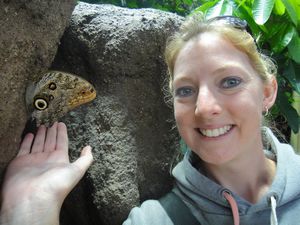 Kate with butterfly