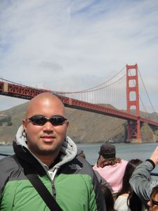 Anton at Golden Gate Bridge
