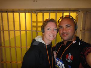 Kate and Anton at Alcatraz