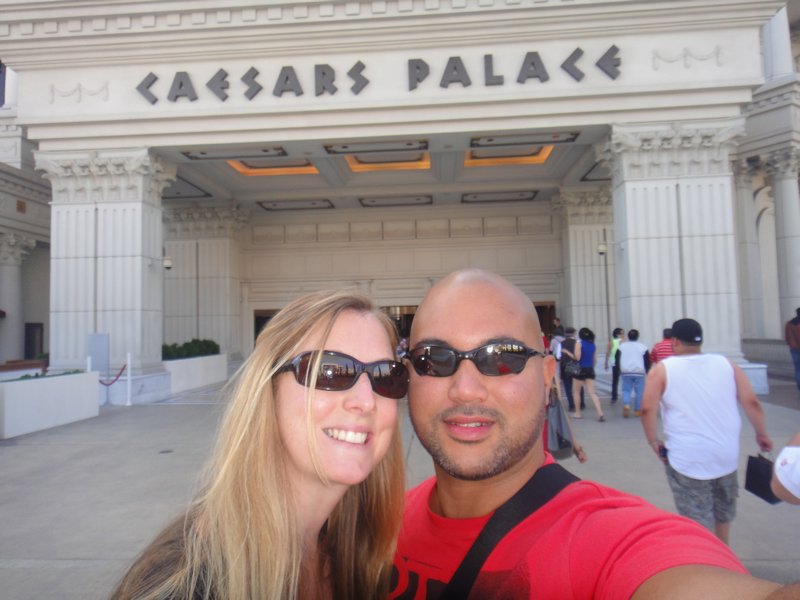 Kate and Anton at Caesars Palace