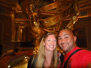 Kate and Anton at the Venetian
