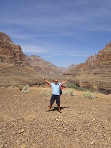 Anton at the Grand Canyon