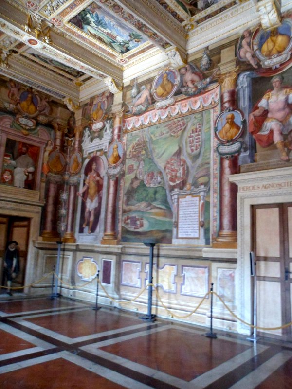 Frescoes in the Town Hall