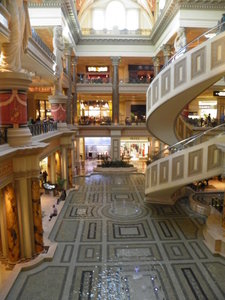 Part of Mall under a casino