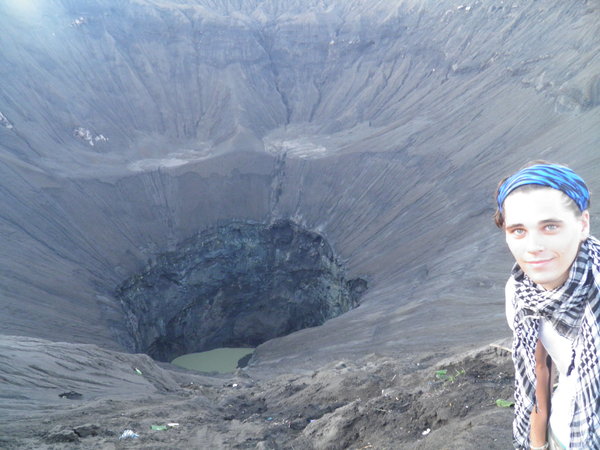 At The rime of Bromo