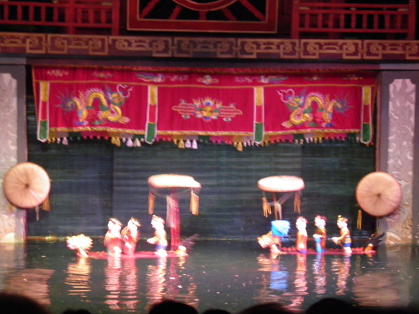 The water puppet show