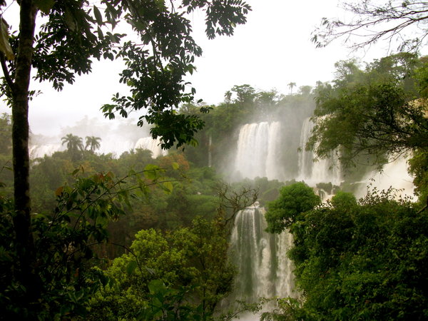 multiple waterfalls