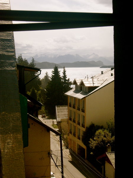 view from our hostal window