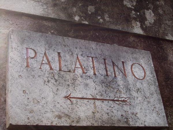 heading to the Palatine Hill...