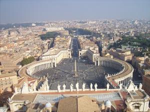 View of the Vatican....