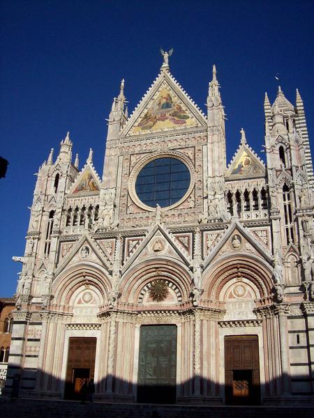 The cathedral in Siena