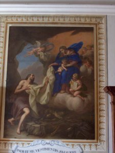 Artwork in the abbey library