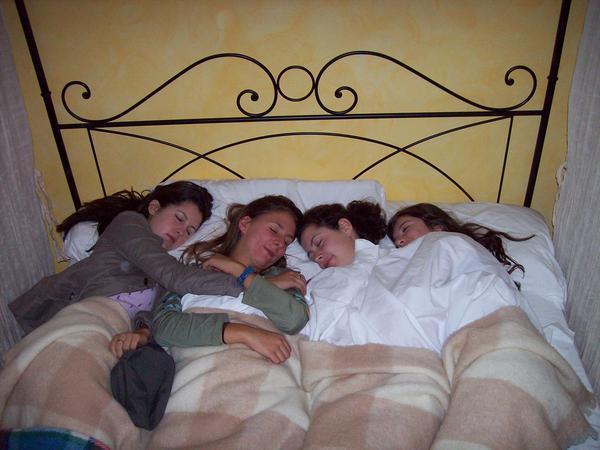 we loved it so much that we all wanted to sleep there...