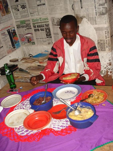 Burundian lunch