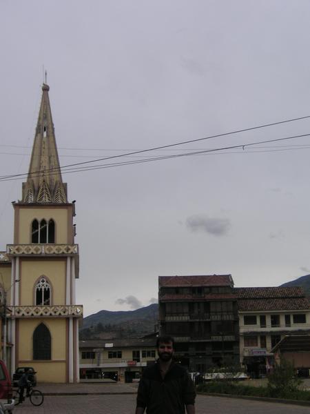 Church on Chordeleg´s square