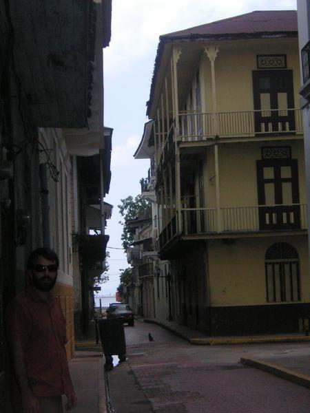 Josh in Casco Viejo alley