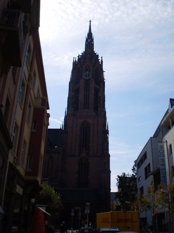 Famous old church in Romer