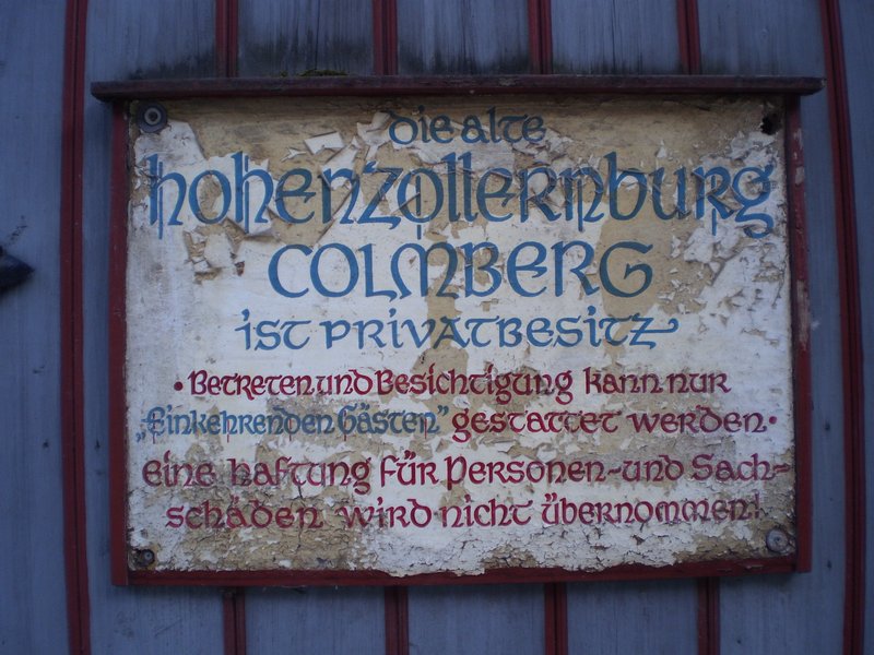 Old sign