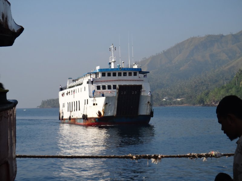 Another 'seaworthy' ferry looms into view