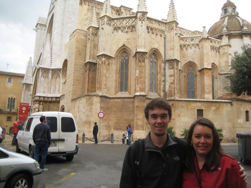 Mom and Mike Tarragona Cathedral