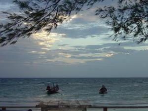 Sunset over Sairee beach