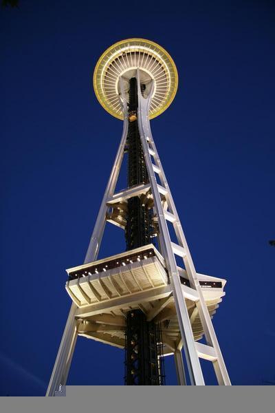 The Space Needle by Night