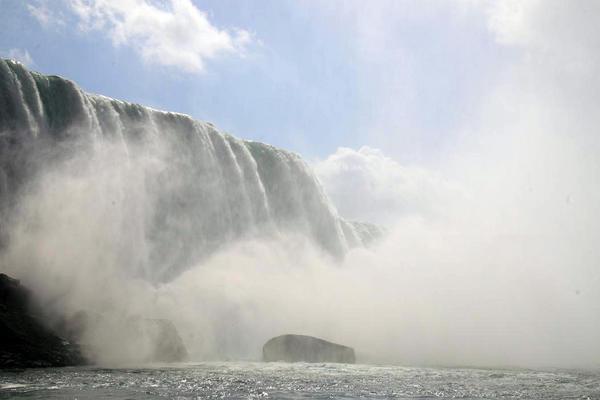 From under the Horseshoe Falls