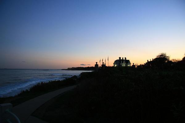 Sunset over the Breakers