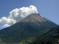 Tungurahua volcano during the day