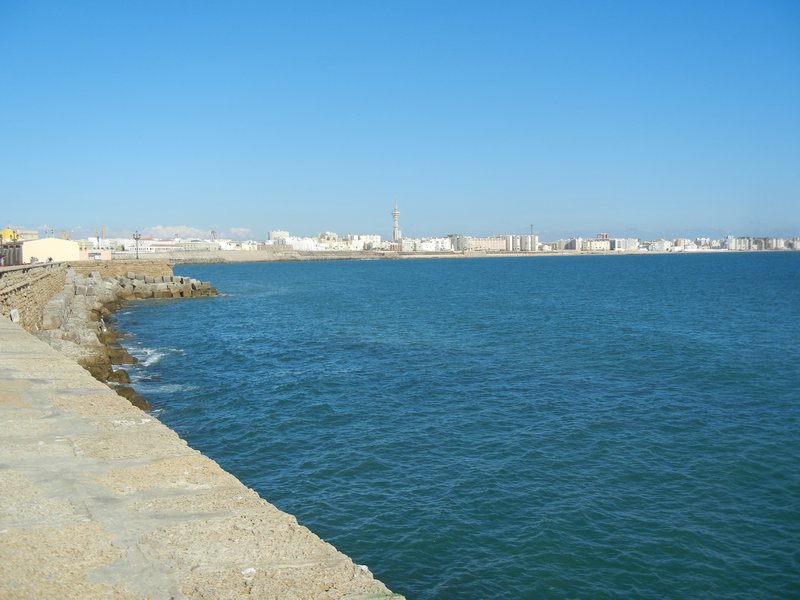 The seaside in Cadiz