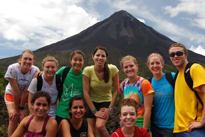 Our CR Group at Volcan Arenal