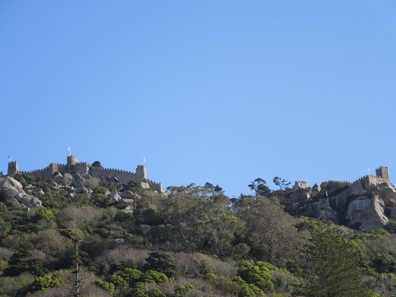 Sintra's Castle on a hill