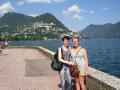 Chiara and I in Lugano
