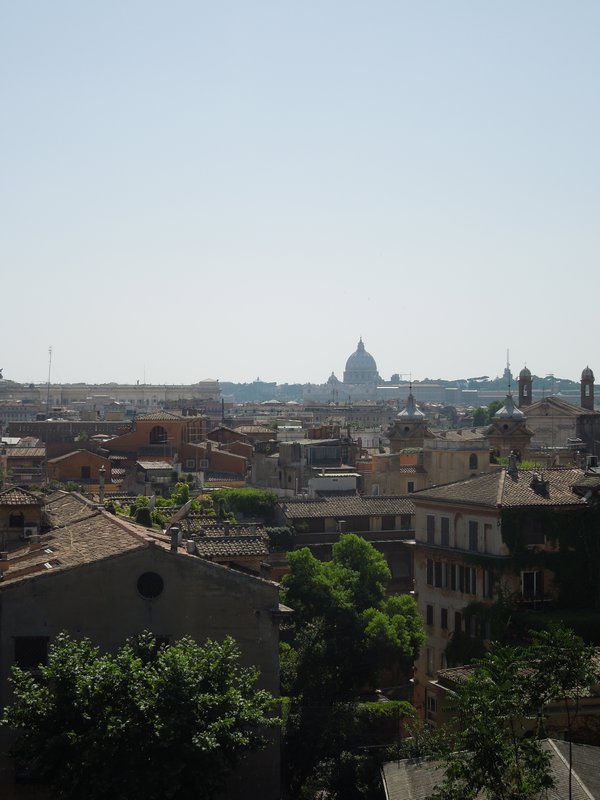 Looking over Rome