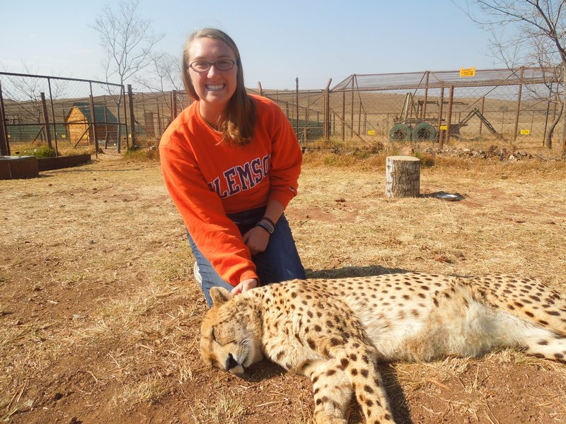 Me and the cheetah!